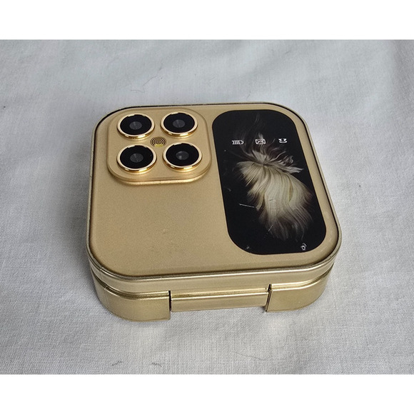 i17 Mini Palm Flip Mobile Phone 2G Dual SIM Standby Speed Dial FM Radio Voice - Picture 15 of 16